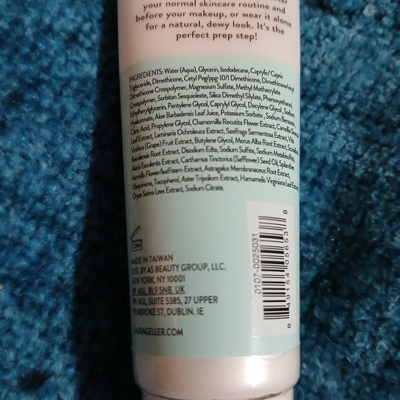 NEW Laura Gellar Spackle Skin Perfecting Primer moisturizes replenishes 2 fl oz - Picture 7 of 7